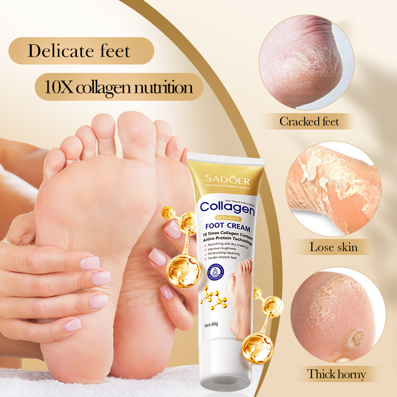 SADOER Bone Collagen Anti-wrinkle Nourishing Foot Cream for autumn and winter cross-border export wholesale Item Picture