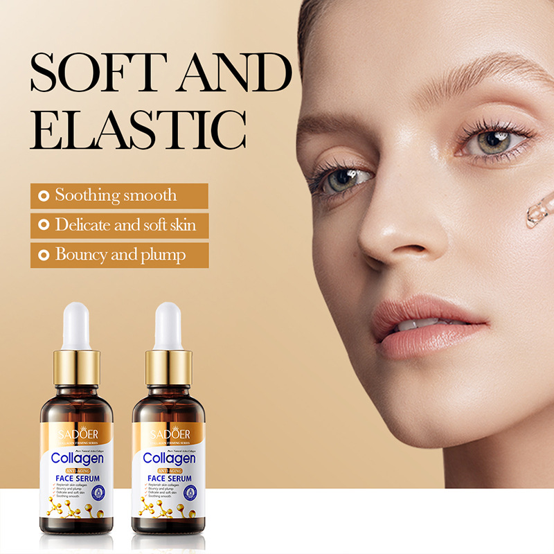 SADOER Bone Collagen Anti-Wrinkle Facial Essence, Hydrating and Nourishing Essence, cross-border export wholesale details Picture