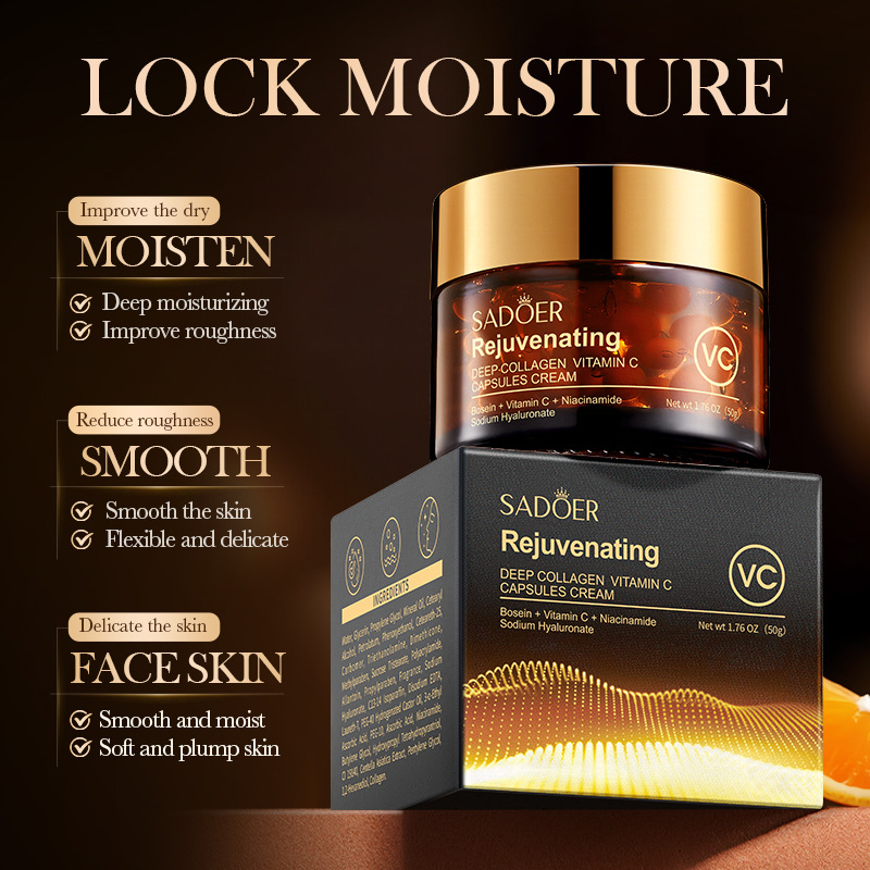 SADOER Deep Vitamin C Capsule Cream (Foreign Language Version) 50g details Picture