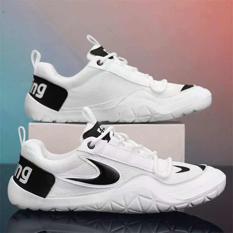 Cross-border men's shoes 2025 new style mesh fabric breathable lazy shoes, low-top thin casual shoes, light sports shoes Specification drawing