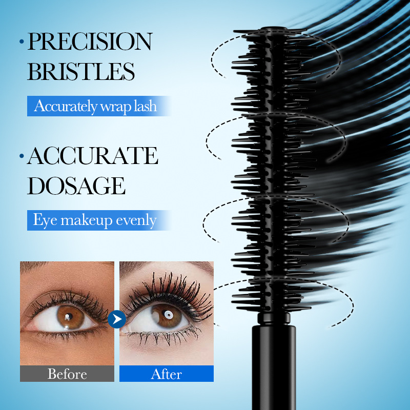 Full English SADOER curling and lengthening mascara, styling mascara, makeup mascara cross-border export wholesale Specification drawing