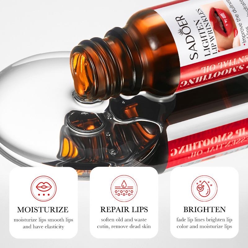 SADOER Lip Moisturizing and Nourishing Essential Oil cross-border export wholesale Specification drawing