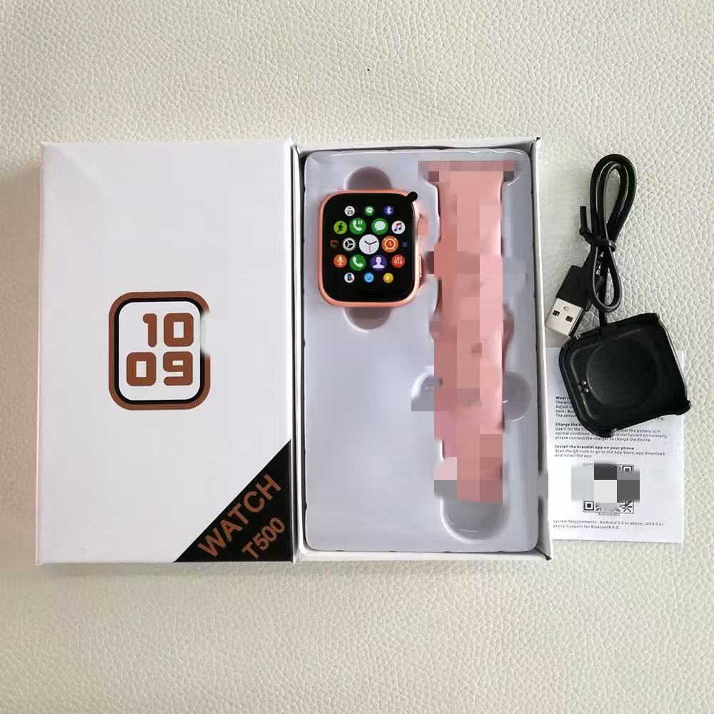 T500 smartwatch 1.44-inch Bluetooth call multi-functional X6 Fitness band full touch screen Export T55 Item Picture
