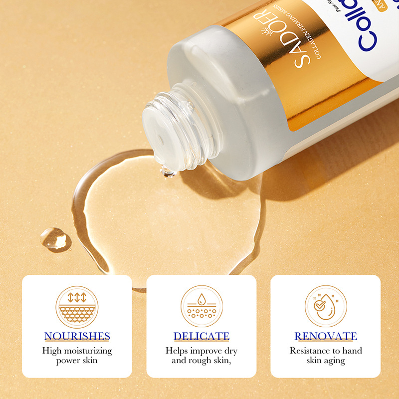 SADOER Bone Collagen Anti-Wrinkle Toner Soothing, Moisturizing and Balancing Moisturizing Water Cross-border export wholesale Application Scenario