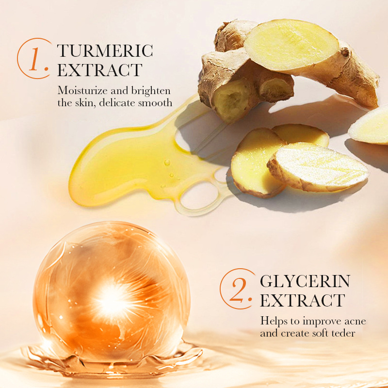Cross-border export wholesale of SADOER turmeric Antioxidant Repair Cream and Nourishing Moisturizing Cream in full English Specification drawing
