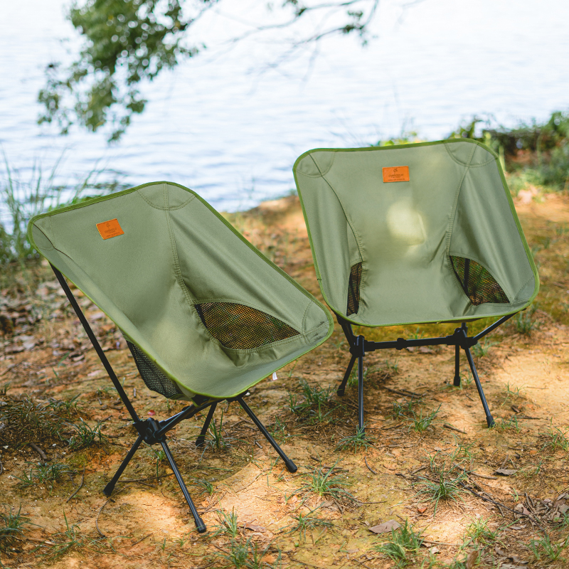 CHANODUG/ Chanodug Outdoor Camping Folding Portable Table and Chair Set, Folding Table and Chair Three-piece Set Specification image