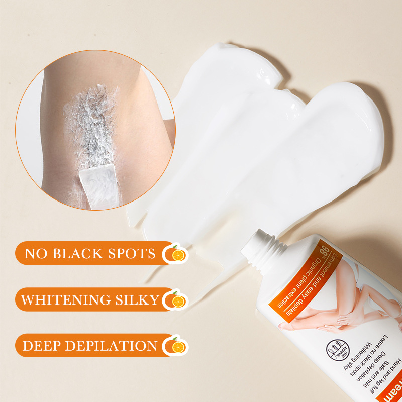 Cross-border wholesale of SADOER Vitamin C hair removal and whitening Cream, gentle armpit and leg hair removal cream Specification drawing