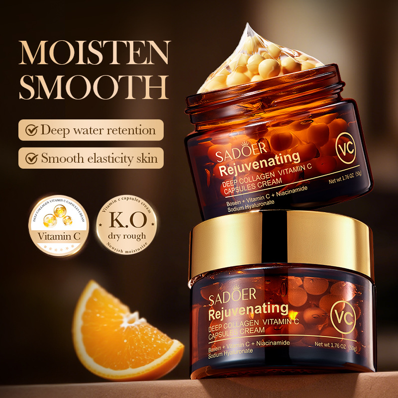 SADOER Deep Vitamin C Capsule Cream (Foreign Language Version) 50g full figure