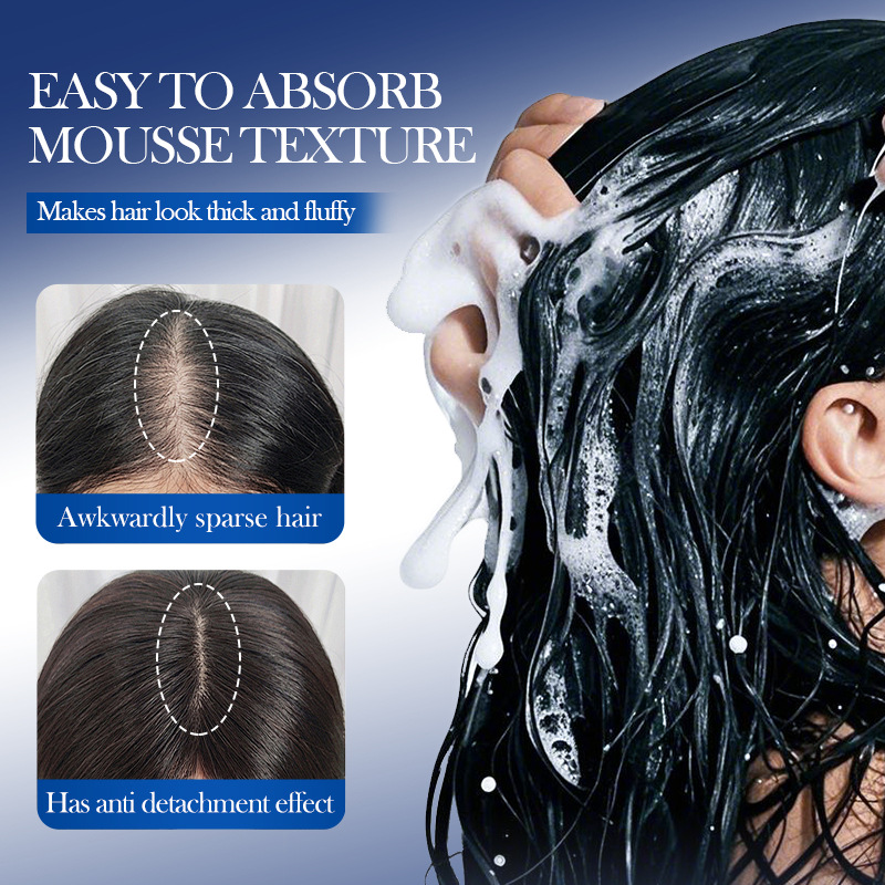 Cross-border export wholesale of SADoer 5% Minoxidil Biotin Hair Growth Foam Conditioner in English Specification drawing