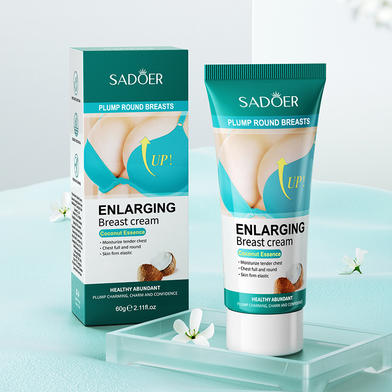 SADOER Papaya Coconut Extract Essence Cream has a soft texture and is suitable for breast care. Cross-border wholesale for export Specification drawing