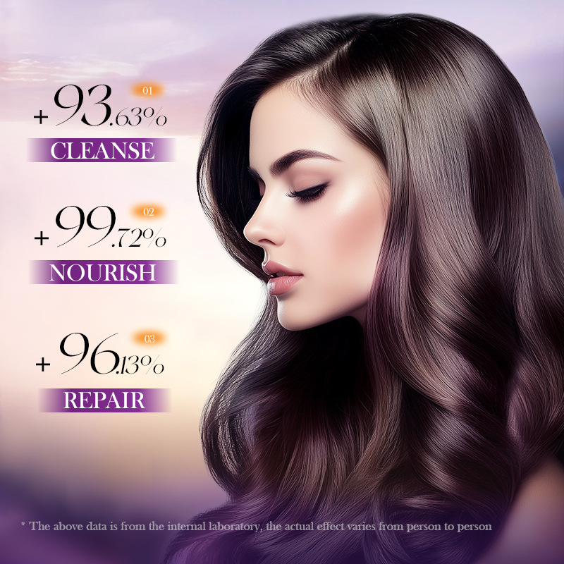 Cross-border export wholesale of SADOER Onion Black Seed Oil Voluminous Shampoo, Nourishing and anti-dandruff Shampoo Application Scenario