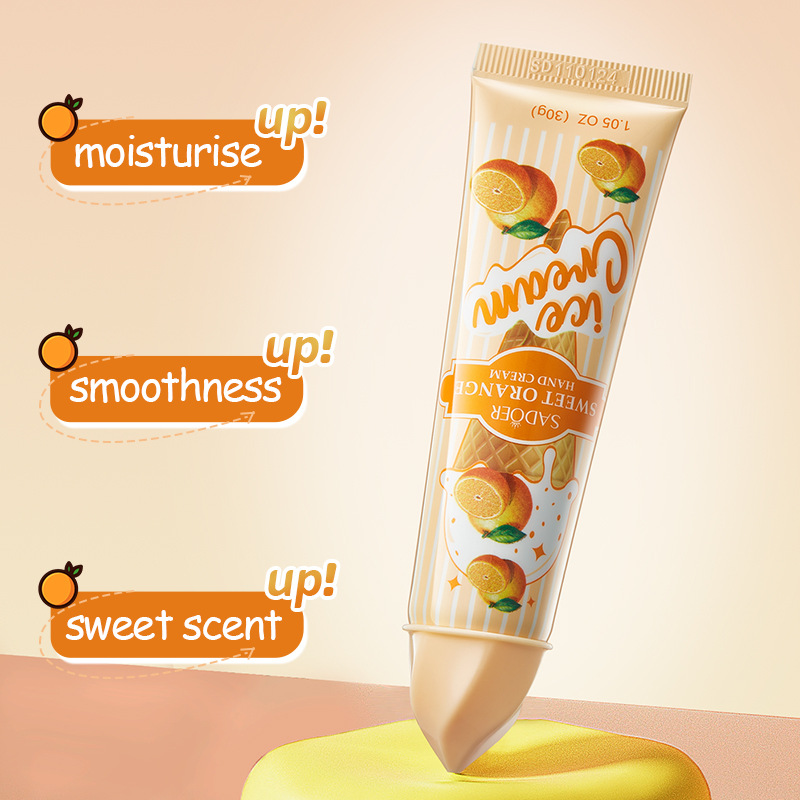 SADOER sweet Orange Hand Cream, anti-cracking, hydrating and moisturizing, autumn and winter hand cream, cross-border export wholesale details Picture