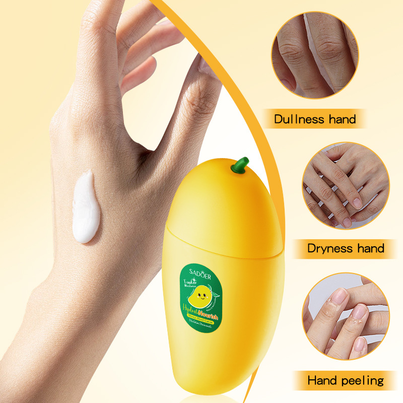 SADOER Mango Vaseline Hydrating and Nourishing Hand Cream for Autumn and Winter cross-border export wholesale Application Scenario