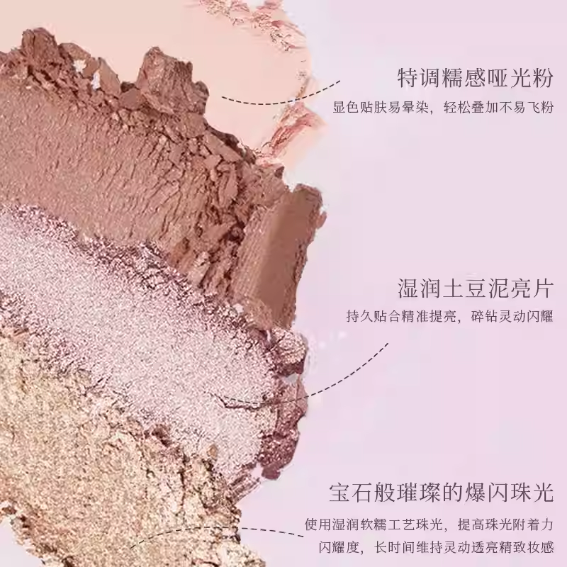 colorrose|新款眼影正品官方旗舰店氛围感大地色眼影