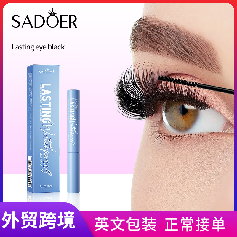 Full English SADOER styling mascara, styling mascara cosmetics, women's mascara cross-border export wholesale full figure
