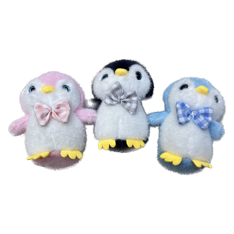 Bow Tie, Penguin Plush Toys, Souvenirs, Animal Cultural And Creative Dolls, Cartoon Peripheral Pendants, Plush Toy Pendants, Keychains, Cloth Doll Pendants, Cute Decorative Gifts, Claw Machine Factory Direct Sales Item Picture