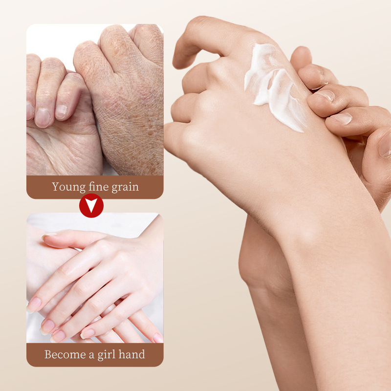 Full English SADOER coffee hand cream Moisturizing, anti-cracking and hydrating autumn and winter hand cream cross-border export wholesale Specification drawing