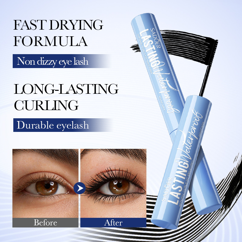 Full English SADOER styling mascara, styling mascara cosmetics, women's mascara cross-border export wholesale details Picture