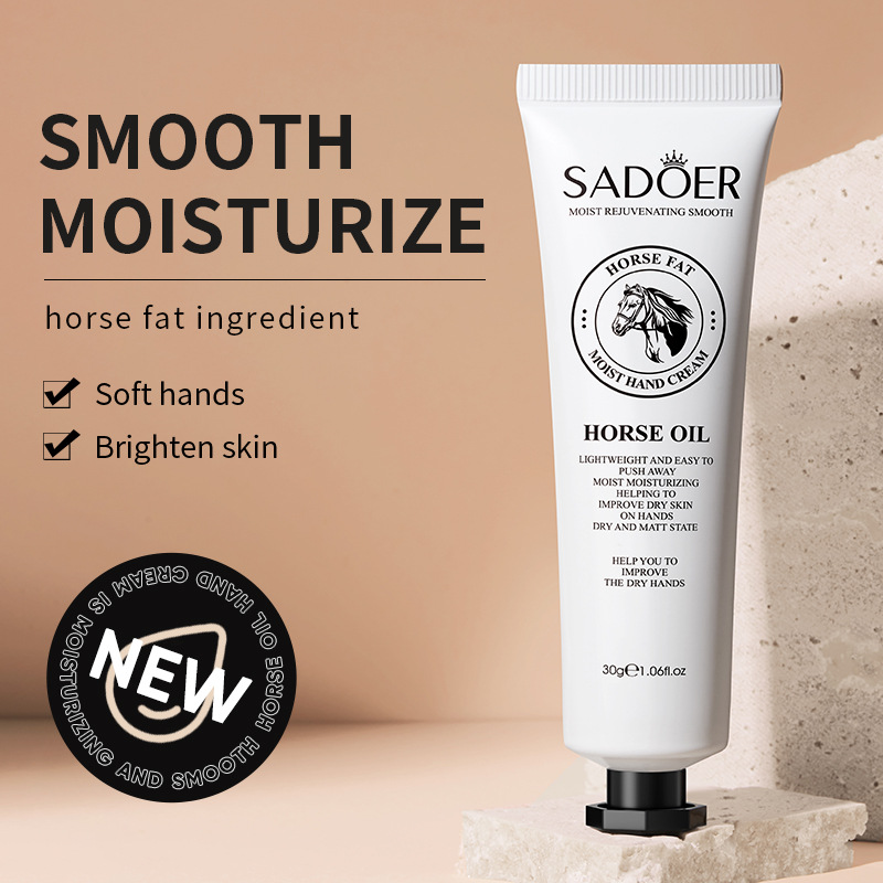 SADOER goat Milk Moisturizing Hand Cream in full English, hydrating, soft, smooth and lustrous, cross-border export wholesale Item Picture