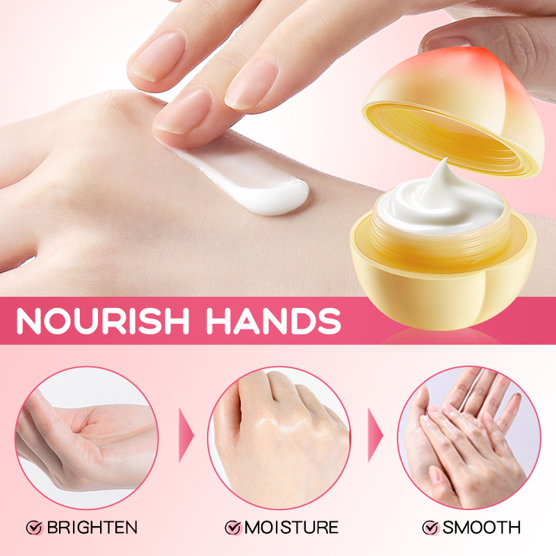 SADOER Peach Vaseline Hydrating and Nourishing Hand Cream for Autumn and Winter cross-border export wholesale Item Picture