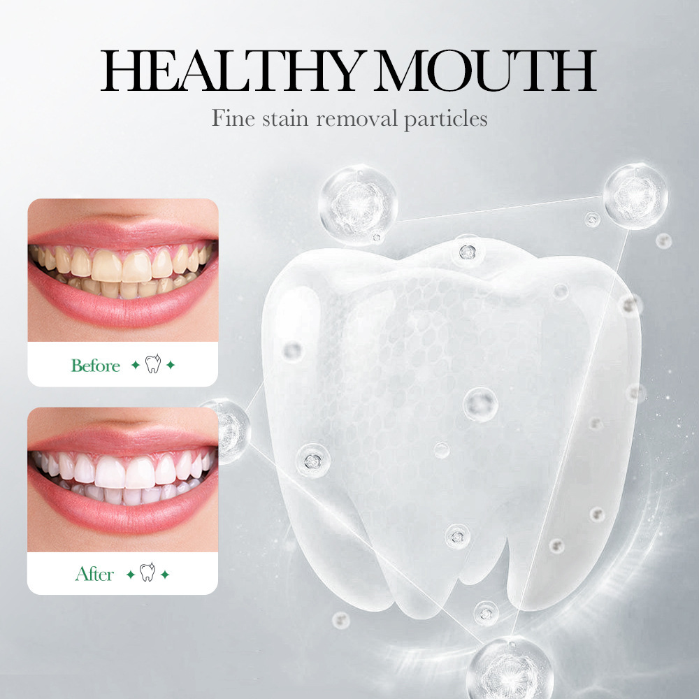All-english BIOAOUA baking Soda Soothing Gum Care Toothpaste, Oral Whitening teeth Gum Care Toothpaste Cross-border wholesale Application Scenario