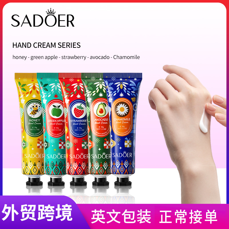 SADOER Honey Smooth Hand Cream for skin care, autumn and winter hand cream cross-border export wholesale full figure