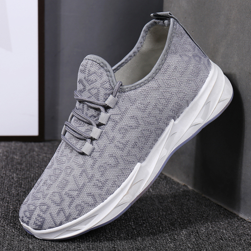 Sports shoes Trend 2023 New Men's summer Breathable Fei-woven sports shoes Men's casual shoes manufacturer wholesale Specification drawing