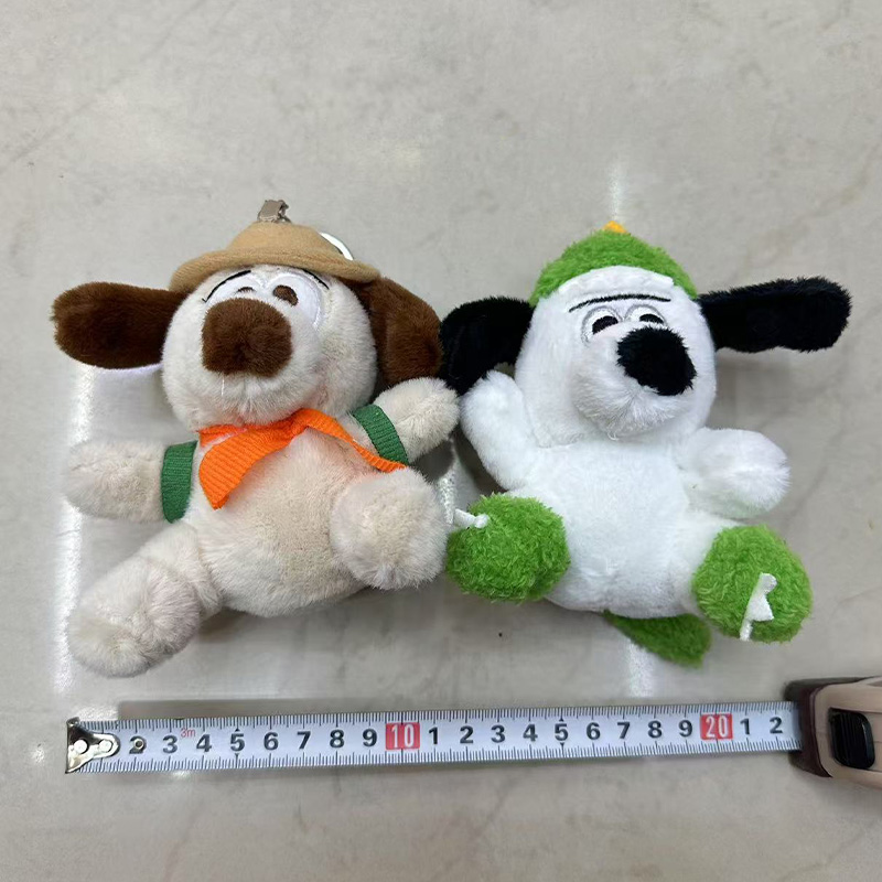 Hat Dog Personification Plush Toys, Cultural And Creative Souvenirs, Creative Dolls, Cartoon Peripheral Pendants, Plush Toy Pendants, Keychains, Cloth Puppet Pendants, Cute Decorative Gifts, Claw Machine Factory Direct Sales Application Scenario