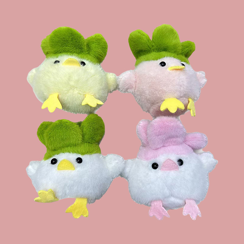蒜鸟纪念品文旅文创产品毛绒玩具拟人动物创意玩偶卡通周边挂件毛绒公仔挂件钥匙扣布偶挂件可爱装饰礼物夹娃娃机厂家直销