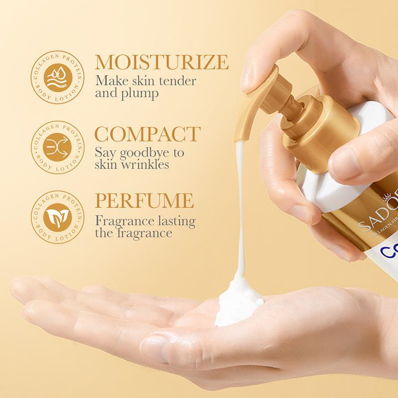SADOER Bone Collagen Anti-wrinkle Body Lotion for moisturizing and hydrating the body, autumn and winter body cream Cross-border wholesale Item Picture
