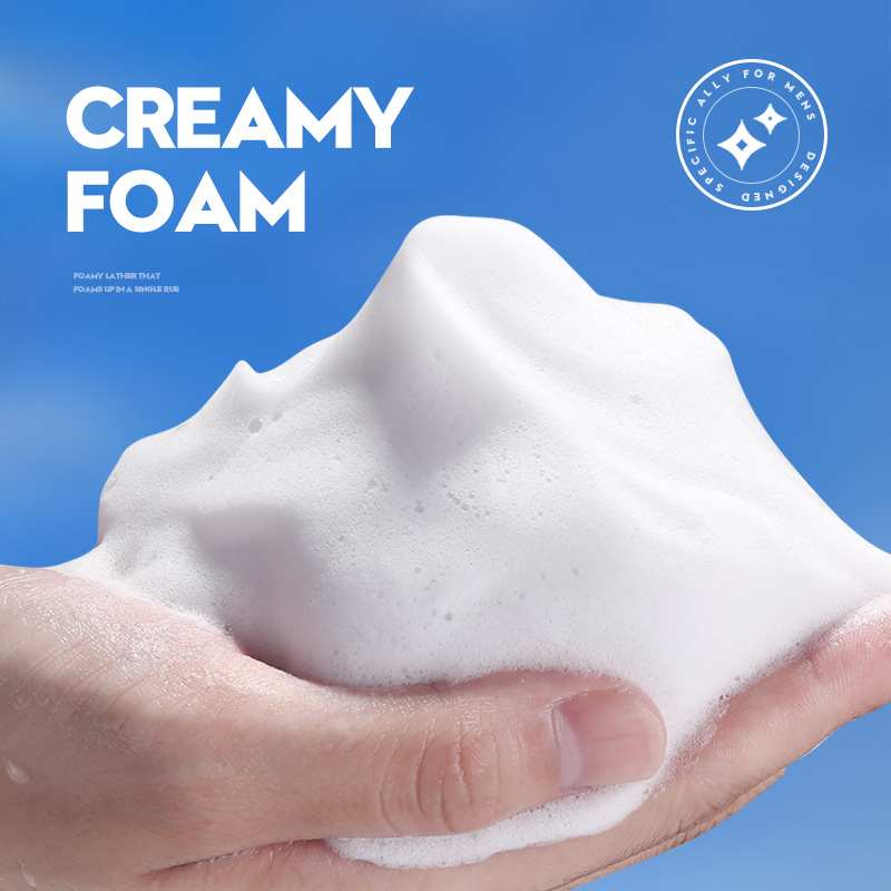 All-english SADOER amino acid gentle Facial Cleanser for cleansing the face. Cross-border export wholesale of clean facial cleansers details Picture