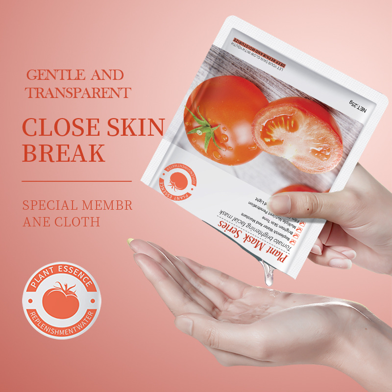 Cross-border wholesale of SADOER plant and fruit Facial mask for moisturizing and hydrating skin care Specification drawing