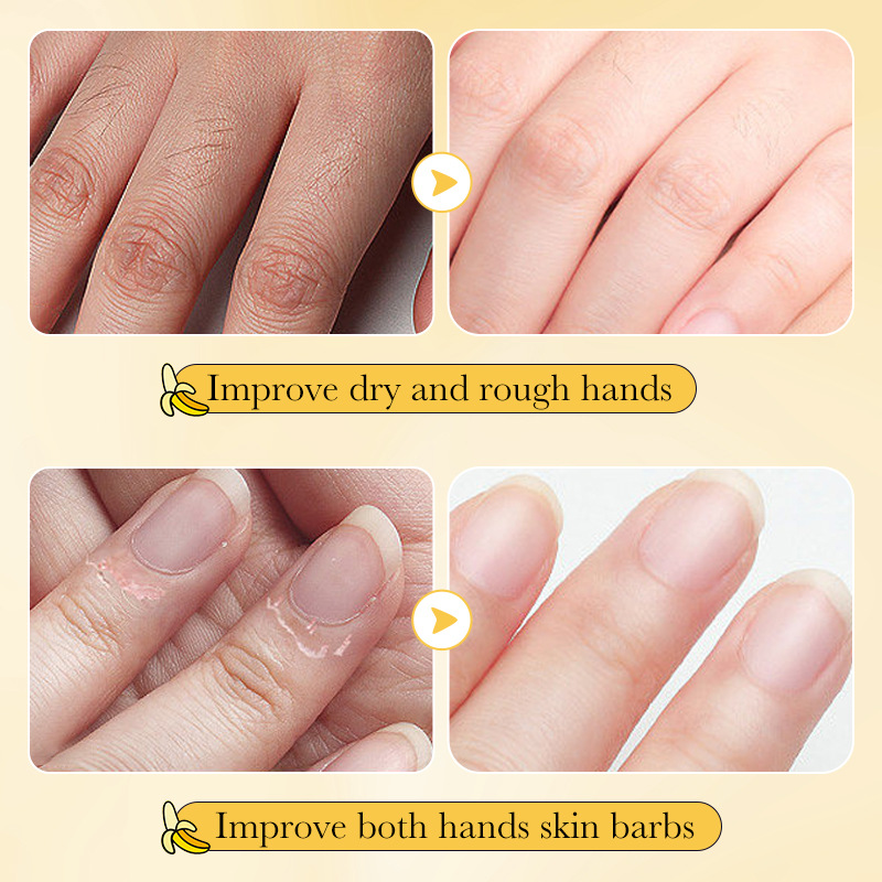 SADOER Banana Water Moisturizing Hand Cream, a cross-border wholesale of autumn and winter hand creams that nourish and prevent cracking Application Scenario