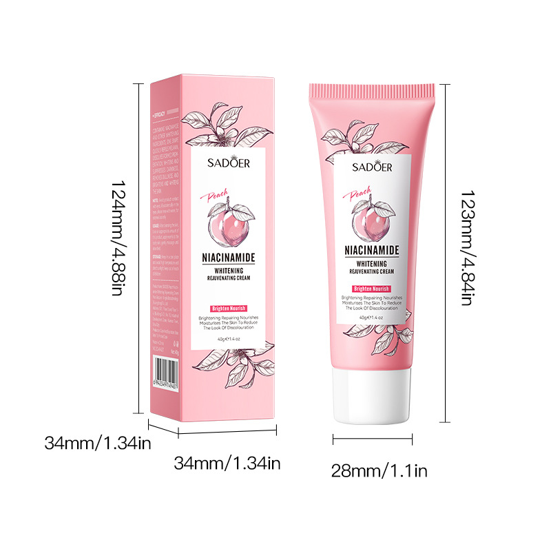 Cross-border export wholesale of SADOER Peach Nicotinamide Whitening and Moisturizing Body Lotion Item Picture