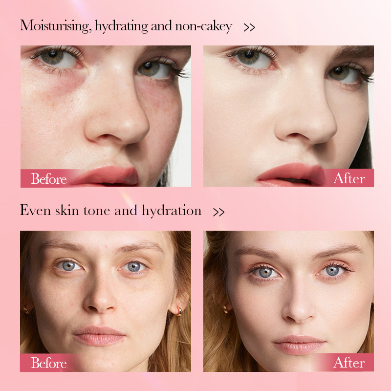 Full English SADOER Hydrating Cushion Concealer, Contouring and brightening BB Cream Cross-border export wholesale Item Picture