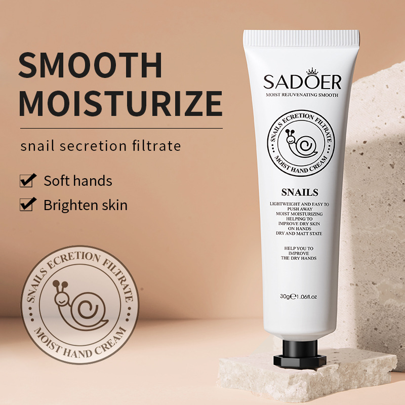 SADOER goat Milk Moisturizing Hand Cream in full English, hydrating, soft, smooth and lustrous, cross-border export wholesale Specification drawing