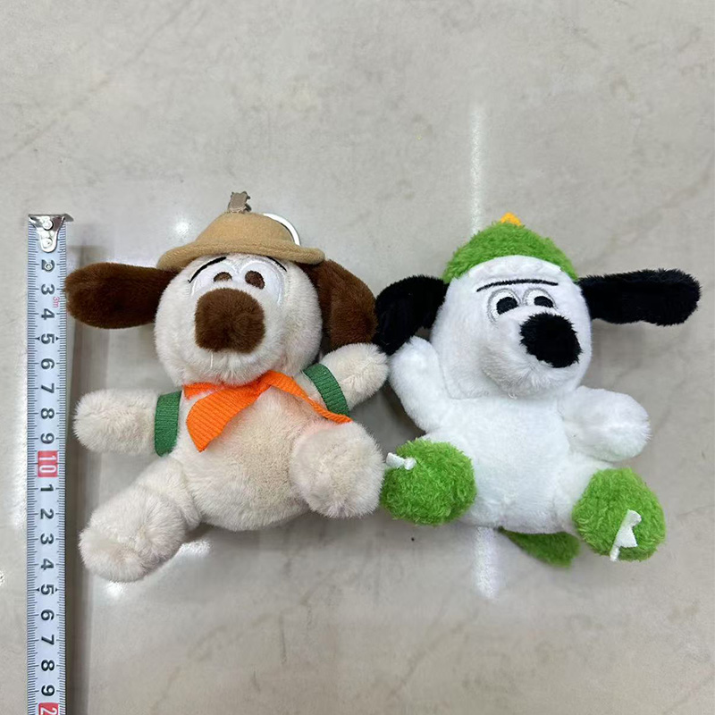 Hat Dog Personification Plush Toys, Cultural And Creative Souvenirs, Creative Dolls, Cartoon Peripheral Pendants, Plush Toy Pendants, Keychains, Cloth Puppet Pendants, Cute Decorative Gifts, Claw Machine Factory Direct Sales Specification drawing