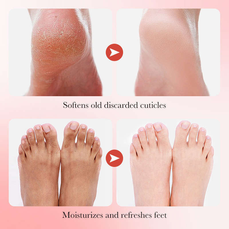 Cross-border export wholesale of SADOER strawberry Nicotinamide Soft and Radiant Foot Mask and skin care foot mask Item Picture