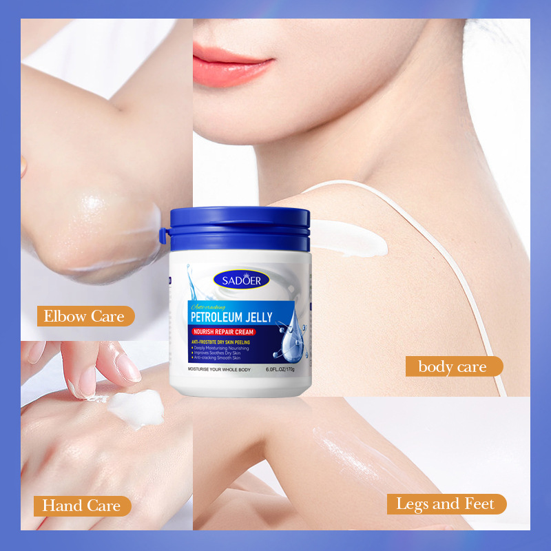 Cross-border export wholesale of SADOER Vaseline Anti-Cracking Nourishing Repair Cream and Hydrating Skin Cream Item Picture