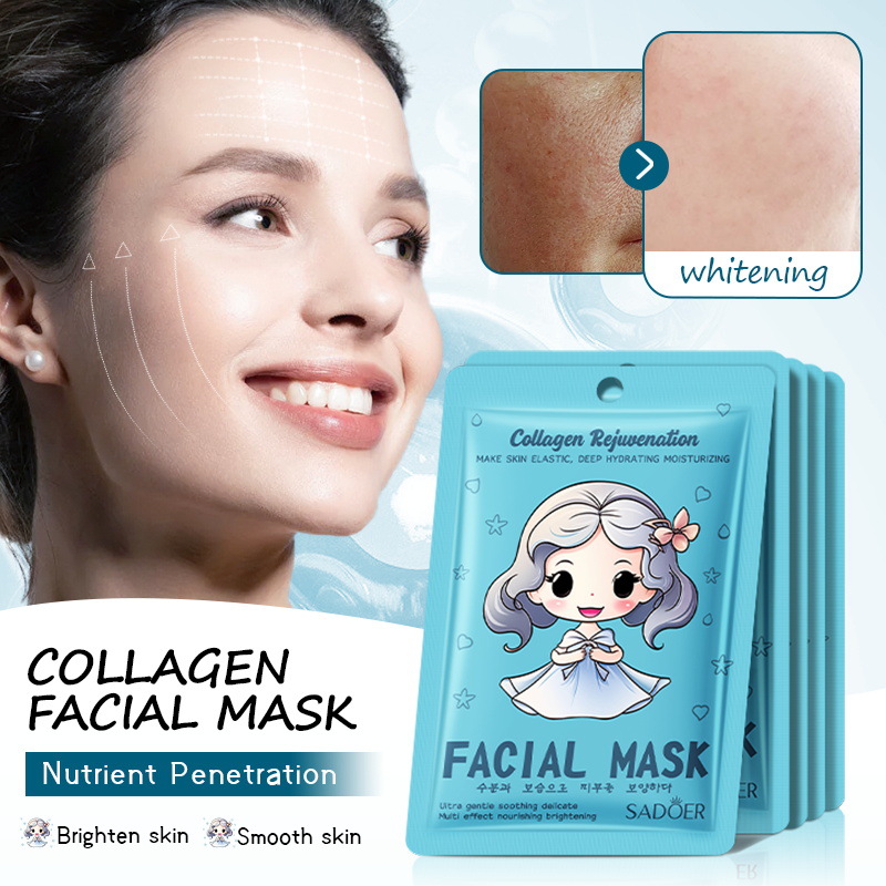 Cross-border export wholesale of 25g SADOER Collagen Skin Rejuvenation, Moisturizing and Whitening Facial mask details Picture