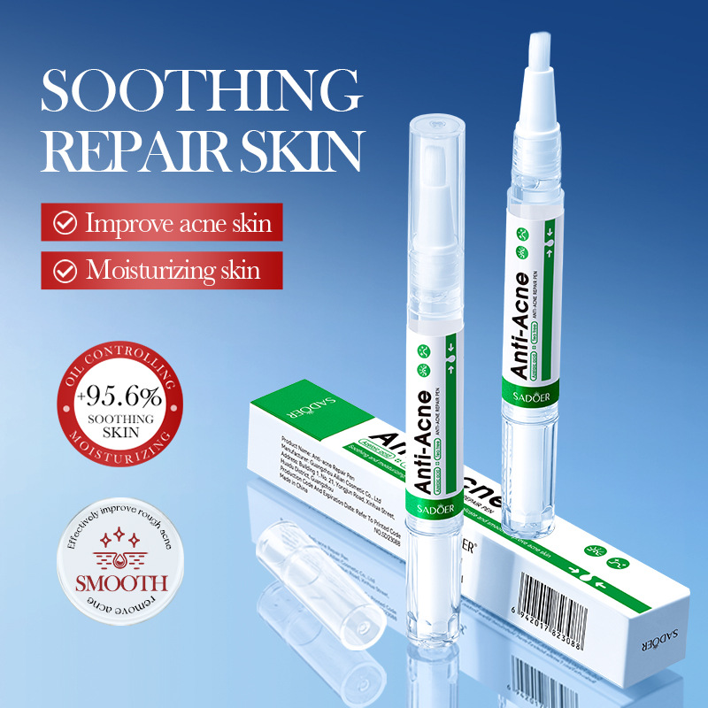 All-english SADOER acne Pen for improving acne-prone skin student acne moisturizing Essence cross-border export wholesale full figure