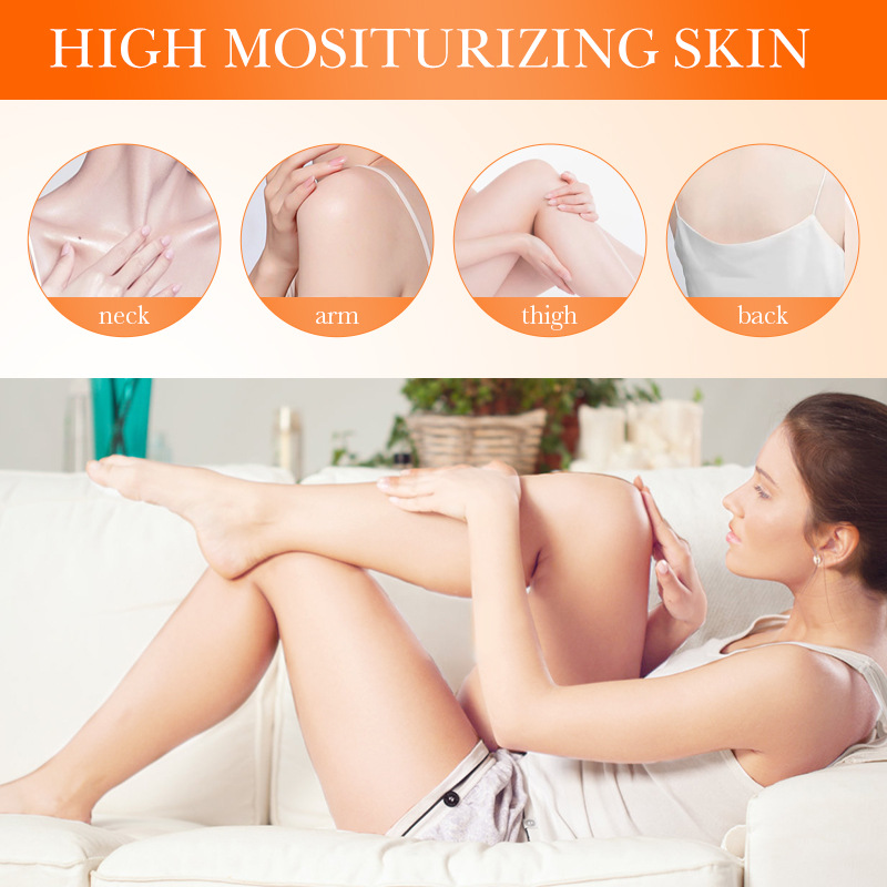 Cross-border wholesale of SADOER Vitamin C Turmeric & Retinol Moisturizing and Whitening Body Lotion in English Specification drawing