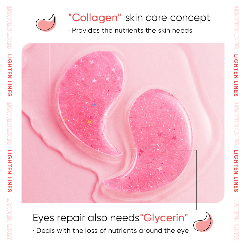 Cross-border wholesale of SADOER Rose Starry Sky Eye mask Eye Mask for eye care around the eyes Application Scenario