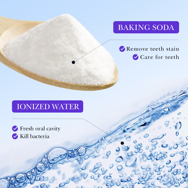All-english SADOER baking soda Summer Black Grape Mouthwash for removing tooth stains cross-border export wholesale Specification drawing