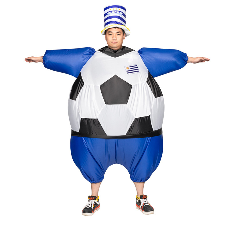 创栋旗帜2026美加墨世界杯足球用品赛事派对墨西哥球迷充气服装道具定 制详情8
