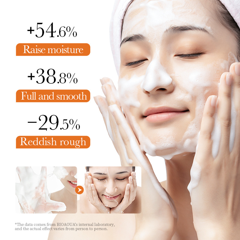 Cross-border export wholesale of all-English SADOER turmeric Antioxidant Acne Facial Cleanser Specification drawing