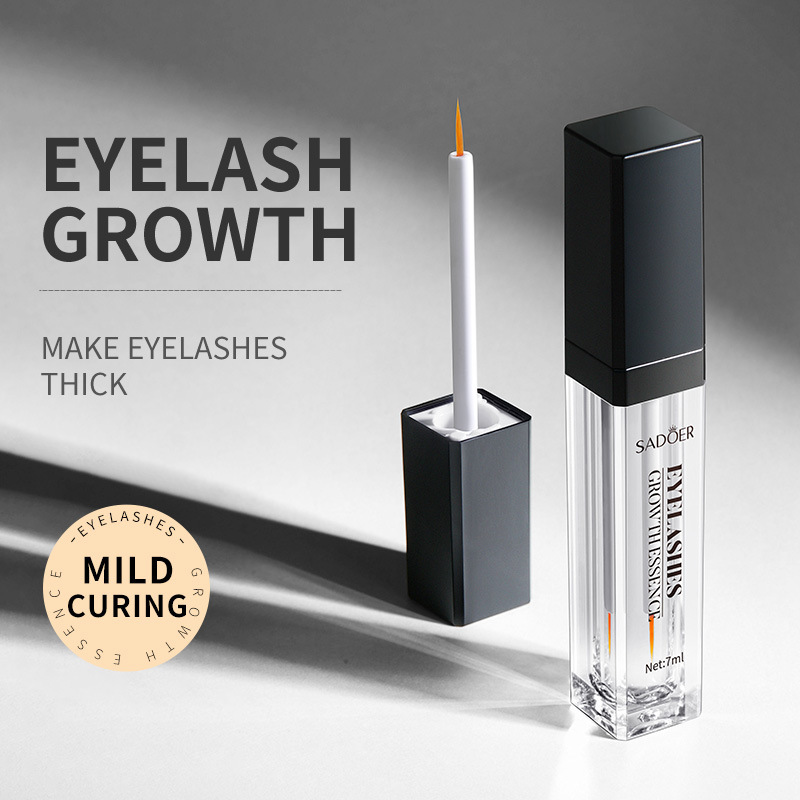 All-english SADOER mascara moisturizes, darkens and curls eyelashes, making eyebrows naturally beautiful. Cross-border wholesale of mascara details Picture