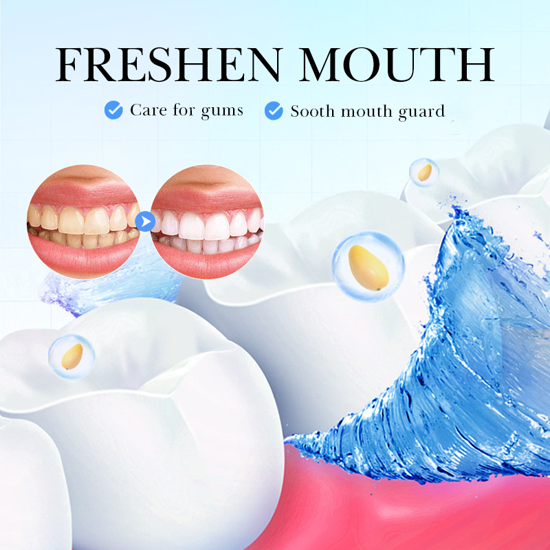 SADOER Mango Freshening Mouthwash for Teeth cleaning, cross-border export wholesale of oral freshening mouthwash Item Picture