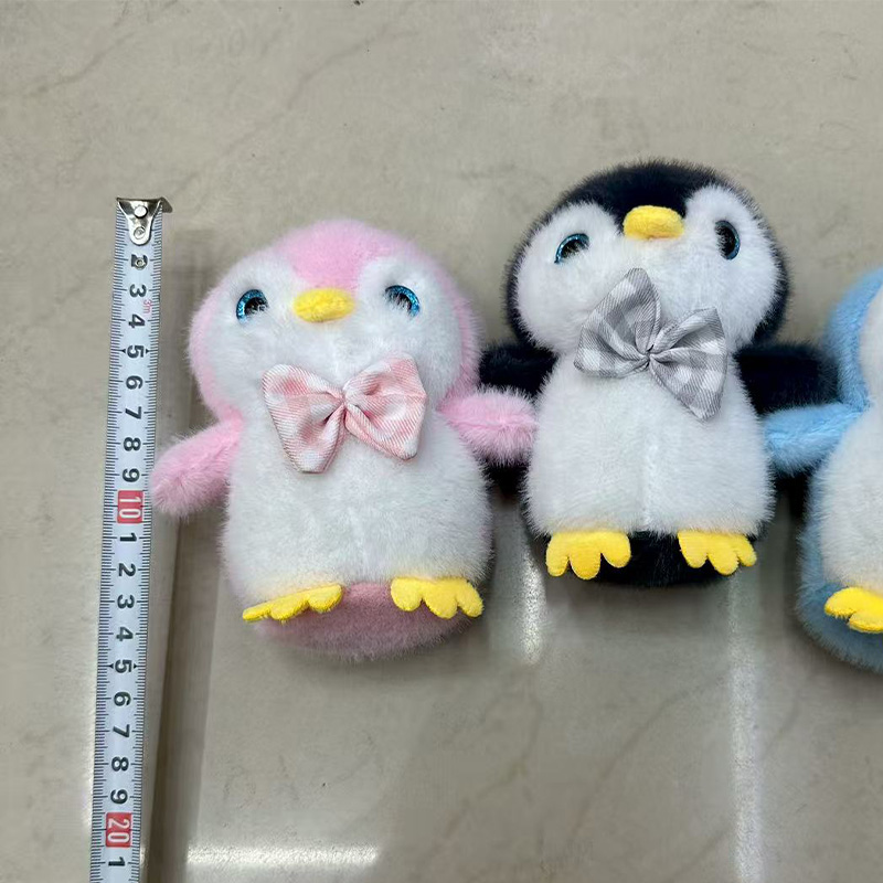 Bow Tie, Penguin Plush Toys, Souvenirs, Animal Cultural And Creative Dolls, Cartoon Peripheral Pendants, Plush Toy Pendants, Keychains, Cloth Doll Pendants, Cute Decorative Gifts, Claw Machine Factory Direct Sales Application Scenario
