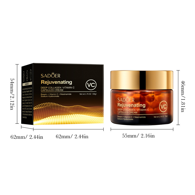 SADOER Deep Vitamin C Capsule Cream (Foreign Language Version) 50g Item Picture